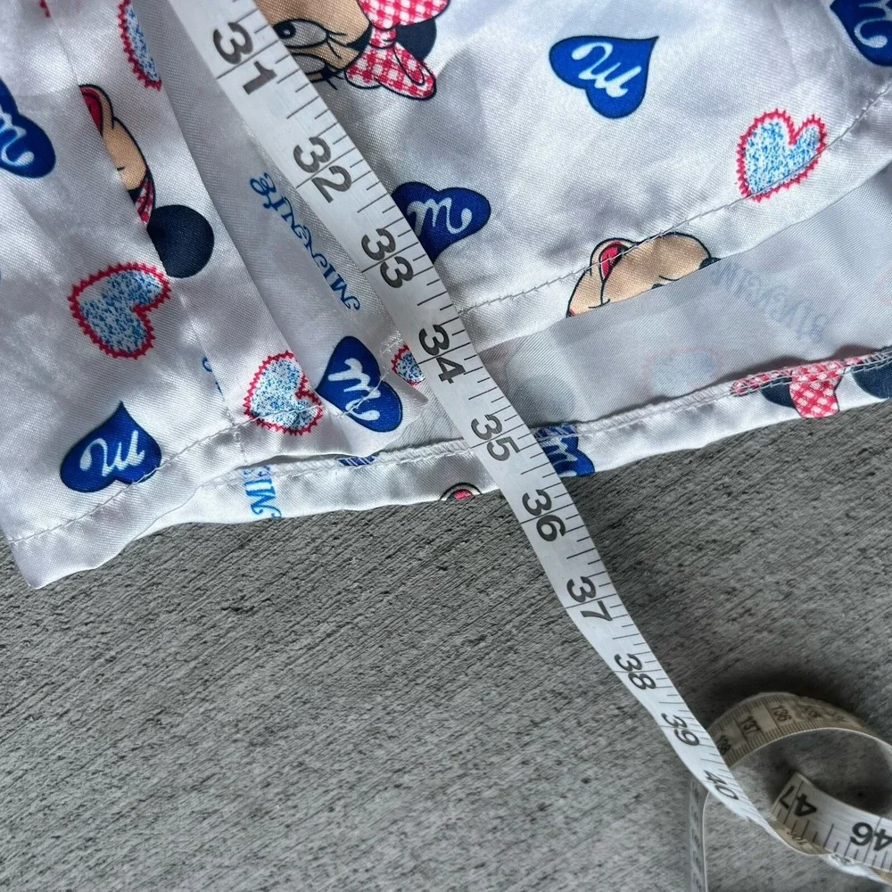 Vintage Miss Elaine Minnie‎ Mouse Robe Women's XS/S USA Made Disney Lounge